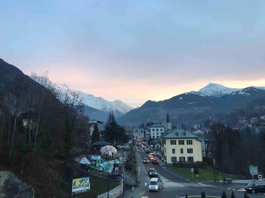 Appart Cosy Et Lumineux Au Coeur De Saint Gervais Exteriér fotografie